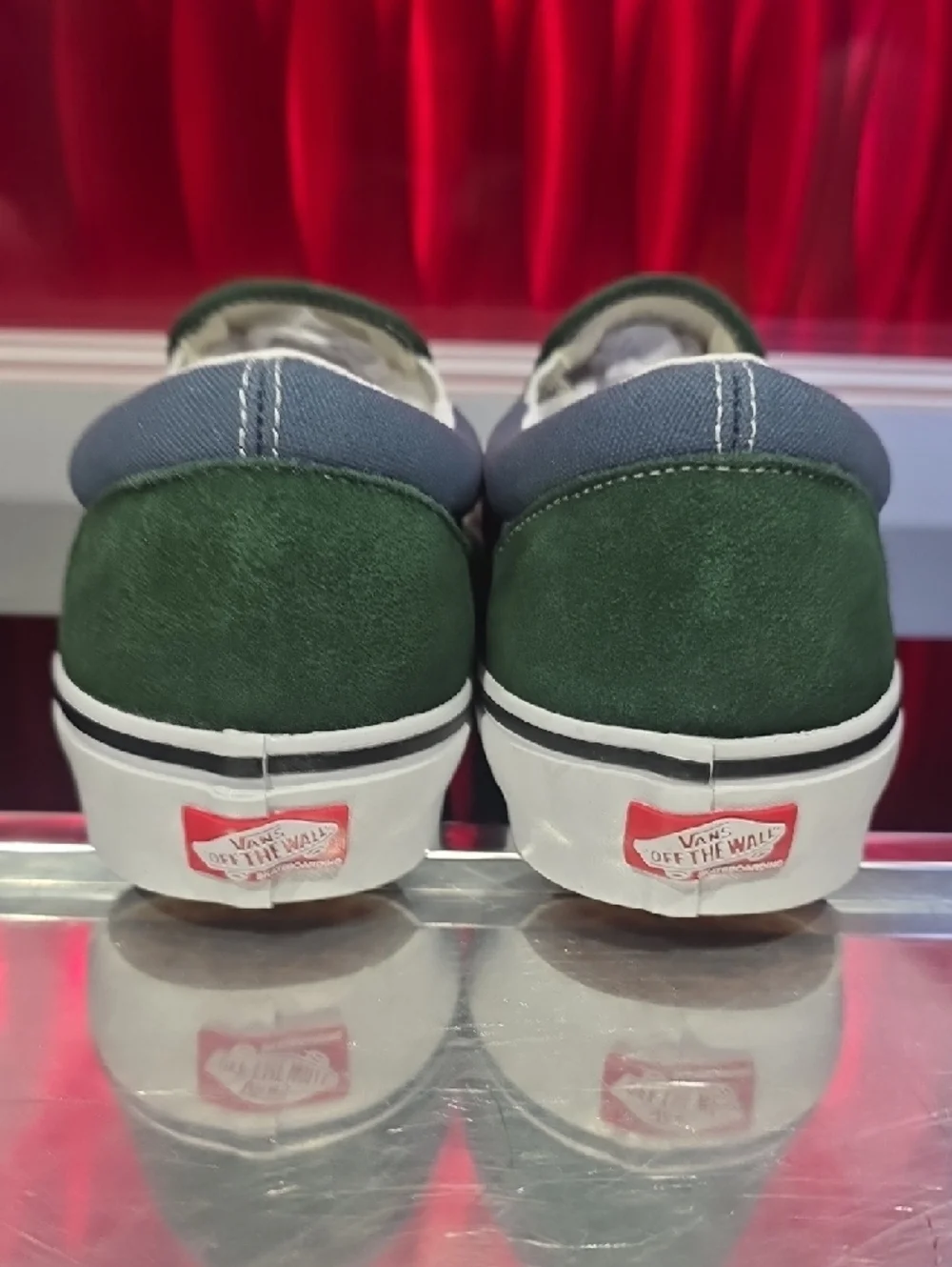 Vans Skate Slip-On Mountain View Green Blue Men’s 11.5 Women’s 13